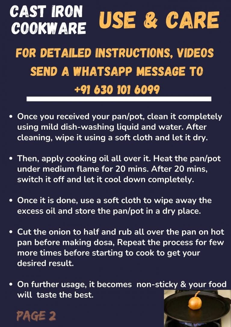 NCE CastIron cookware